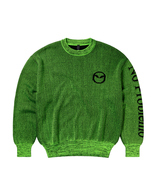 Glitch Alien-O Crew Neck Knit