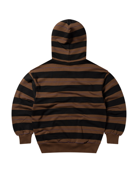No Problemo Striped Hoodie