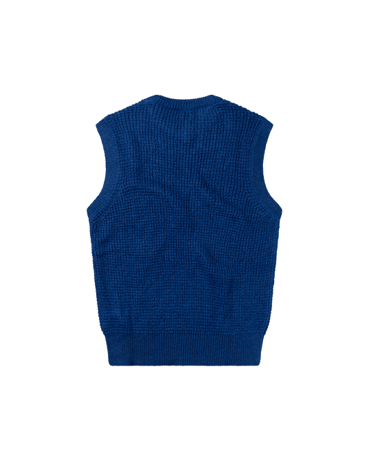 Waffle Knit Sweater Vest