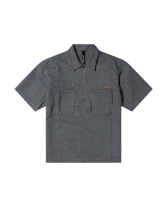 Mini Problemo SS Work Shirt - Denim
