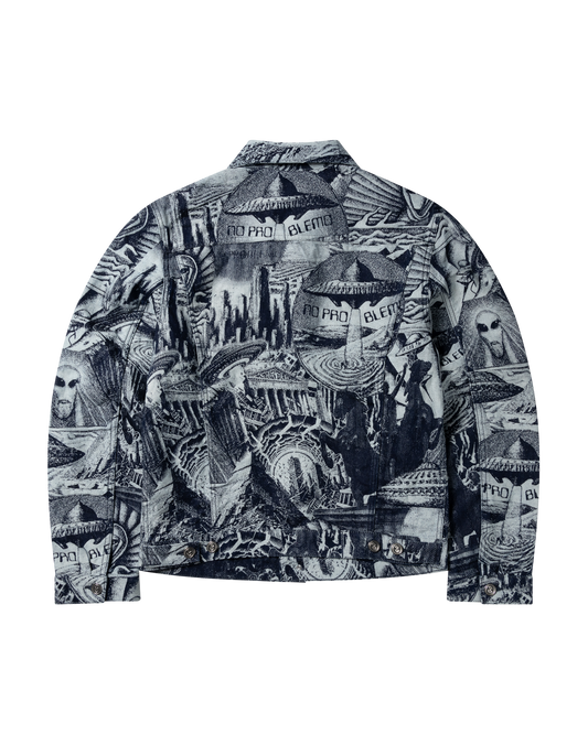 Apocalypse Jacquard Trucker Jacket