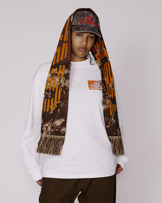 I Love Alieno Camo Scarf