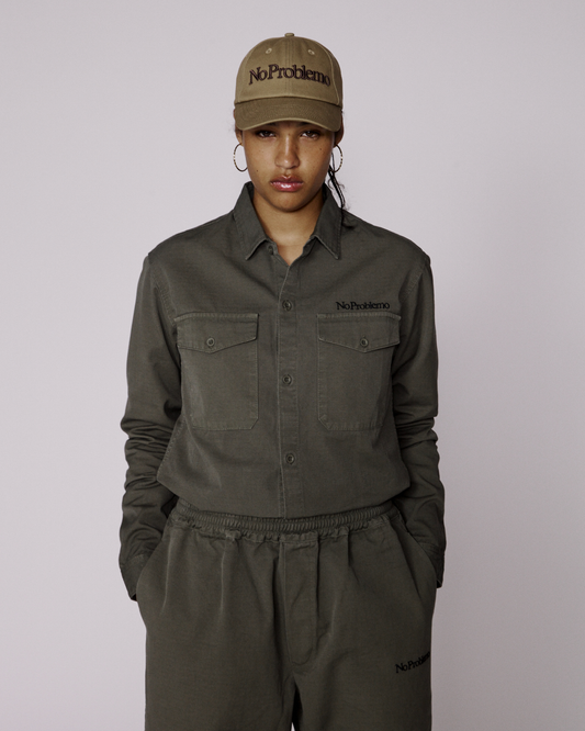 Mini Problemo Ripstop LS Work Shirt