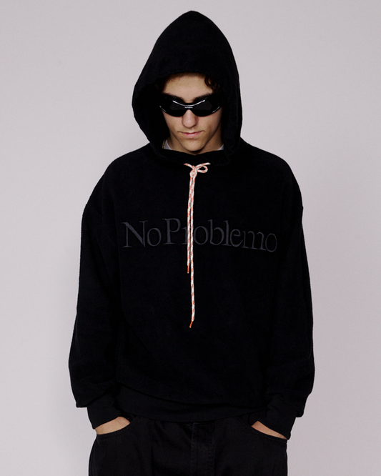 No Problemo Reverse Fleece Hoodie