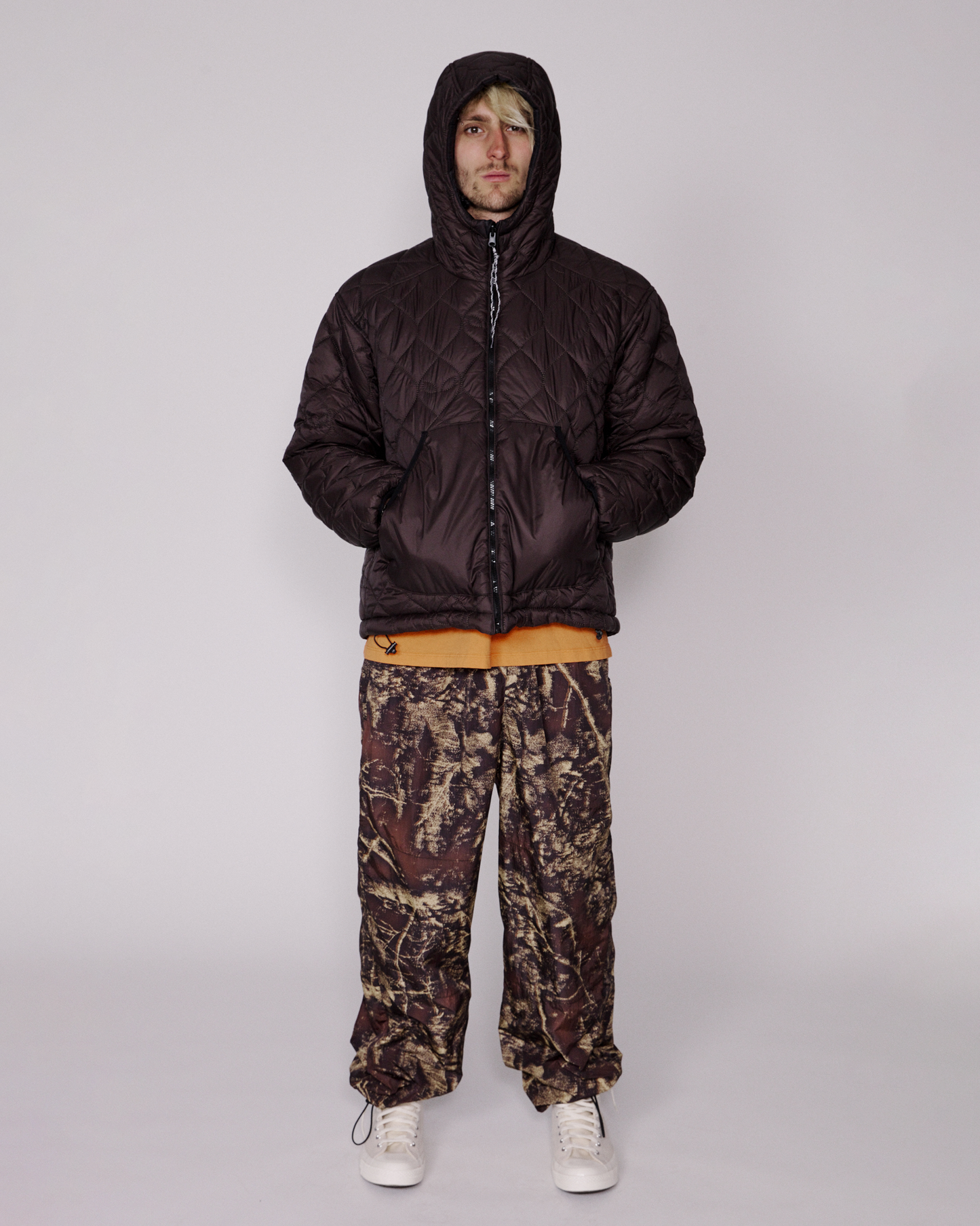 Forest Glitch Nylon Pant