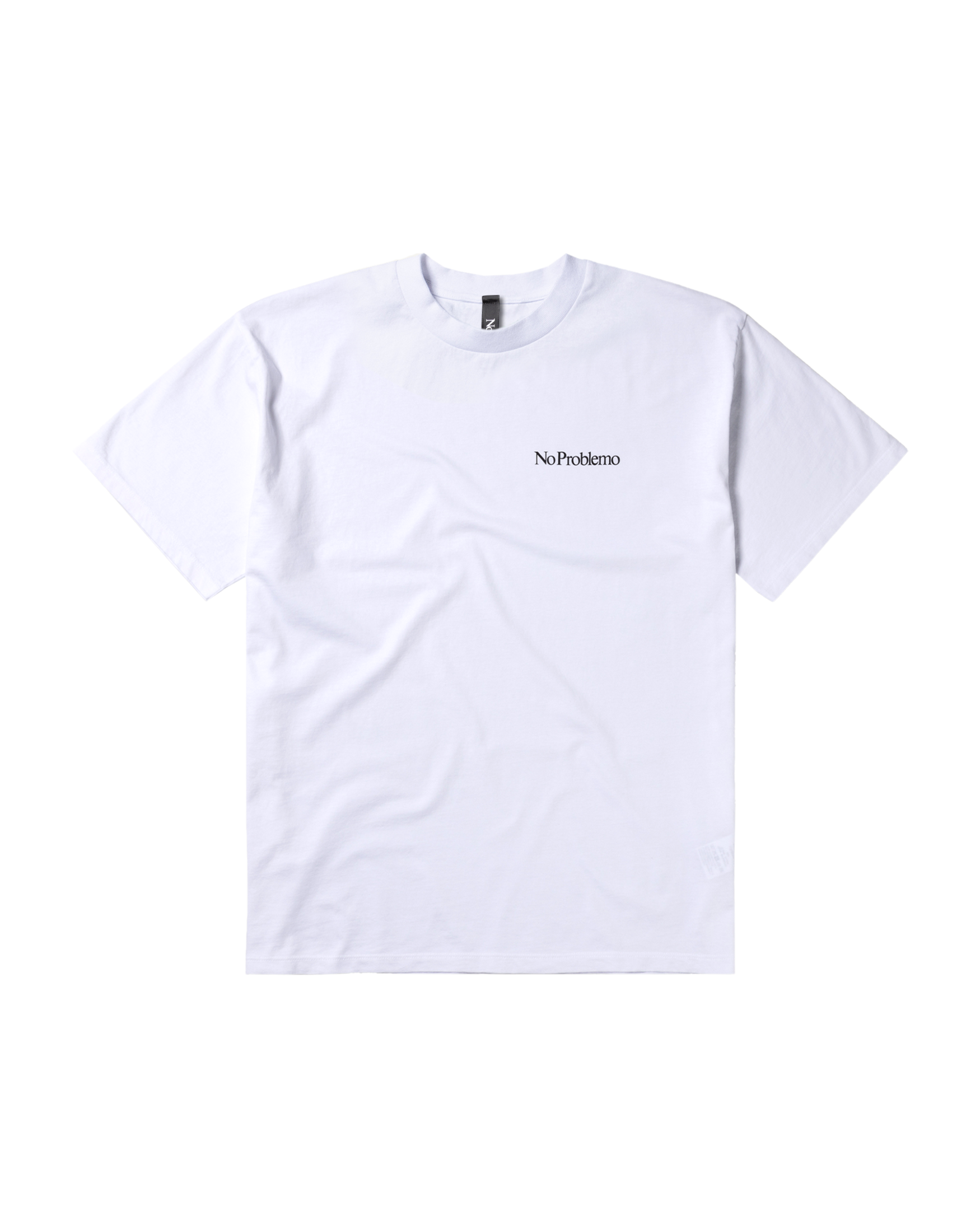 Mini Problemo SS Tee White – No Problemo