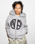 Chromed Zip Hoodie