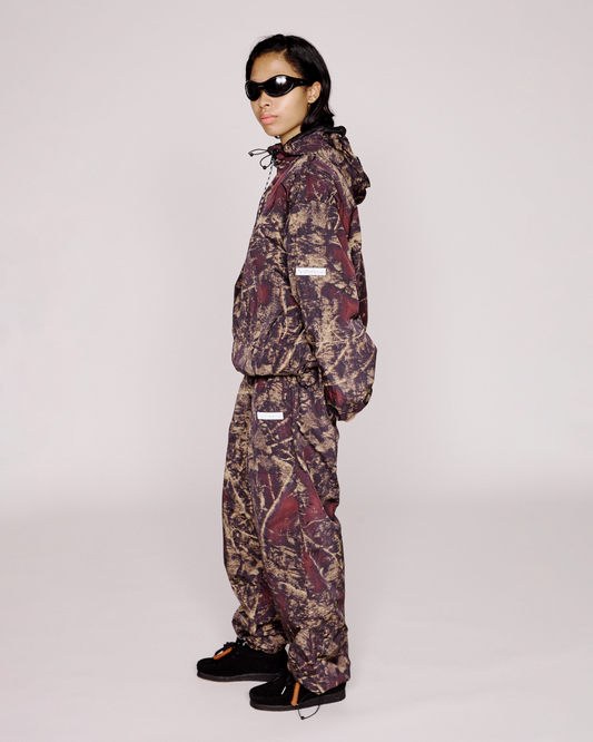 Forest Glitch Nylon Pant