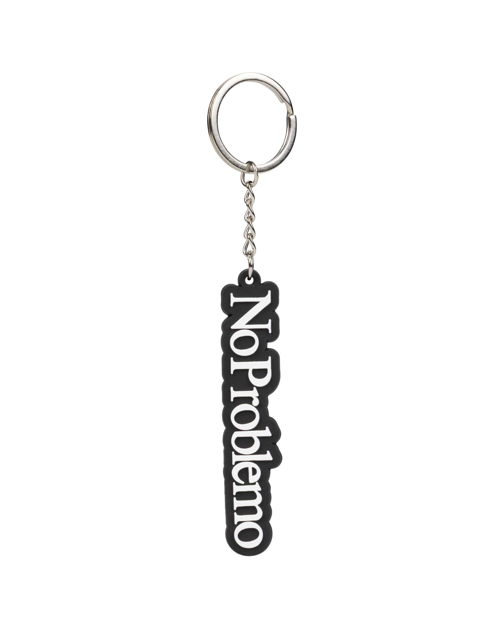 No Problemo Keychains Black