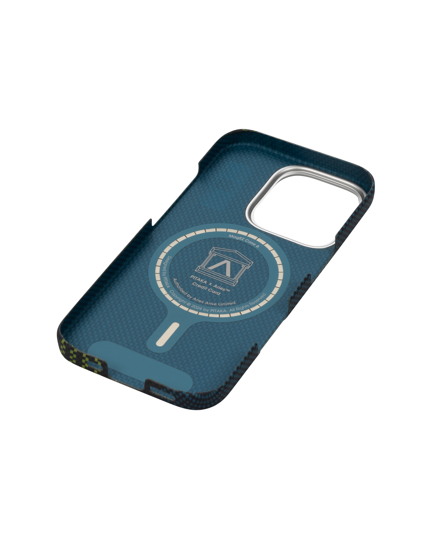 ARIES x PITAKA iPhone 15 Pro Tactile Woven Case