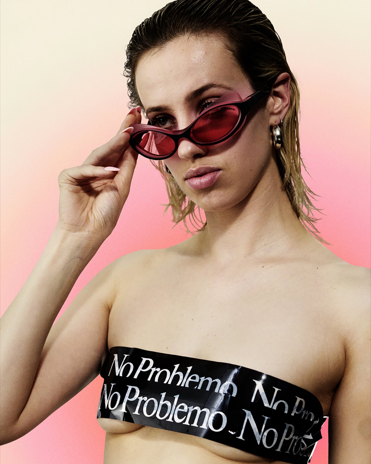 No Problemo x Le Specs Lyra Sunglasses