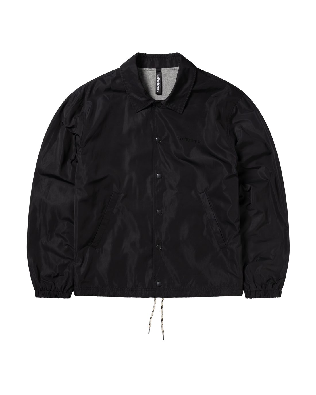 No Problemo Coach Jacket - EXCLUSIVE Black