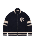 NYP Varsity Zip Thru Knit
