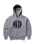 Chromed Zip Hoodie