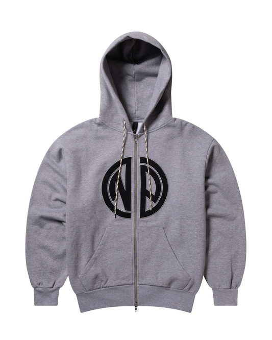 Chromed Zip Hoodie