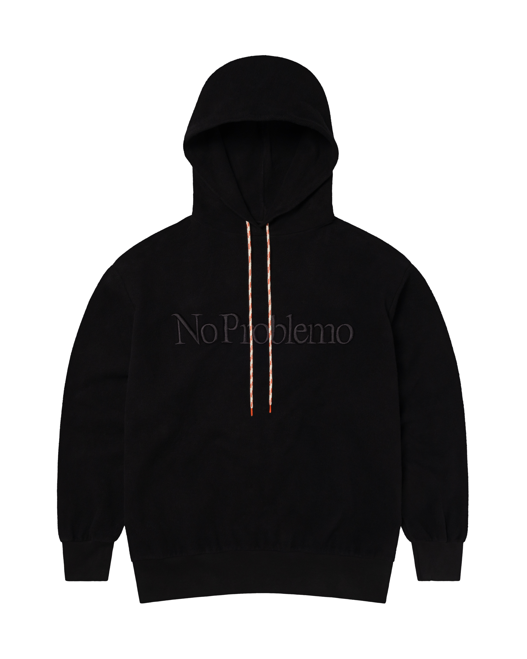 No Problemo Reverse Fleece Hoodie Black