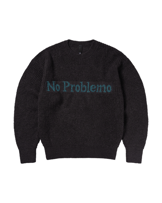 No Problemo Waffle Knit Jumper