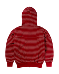 Mini Problemo Stripe Zip Hoodie