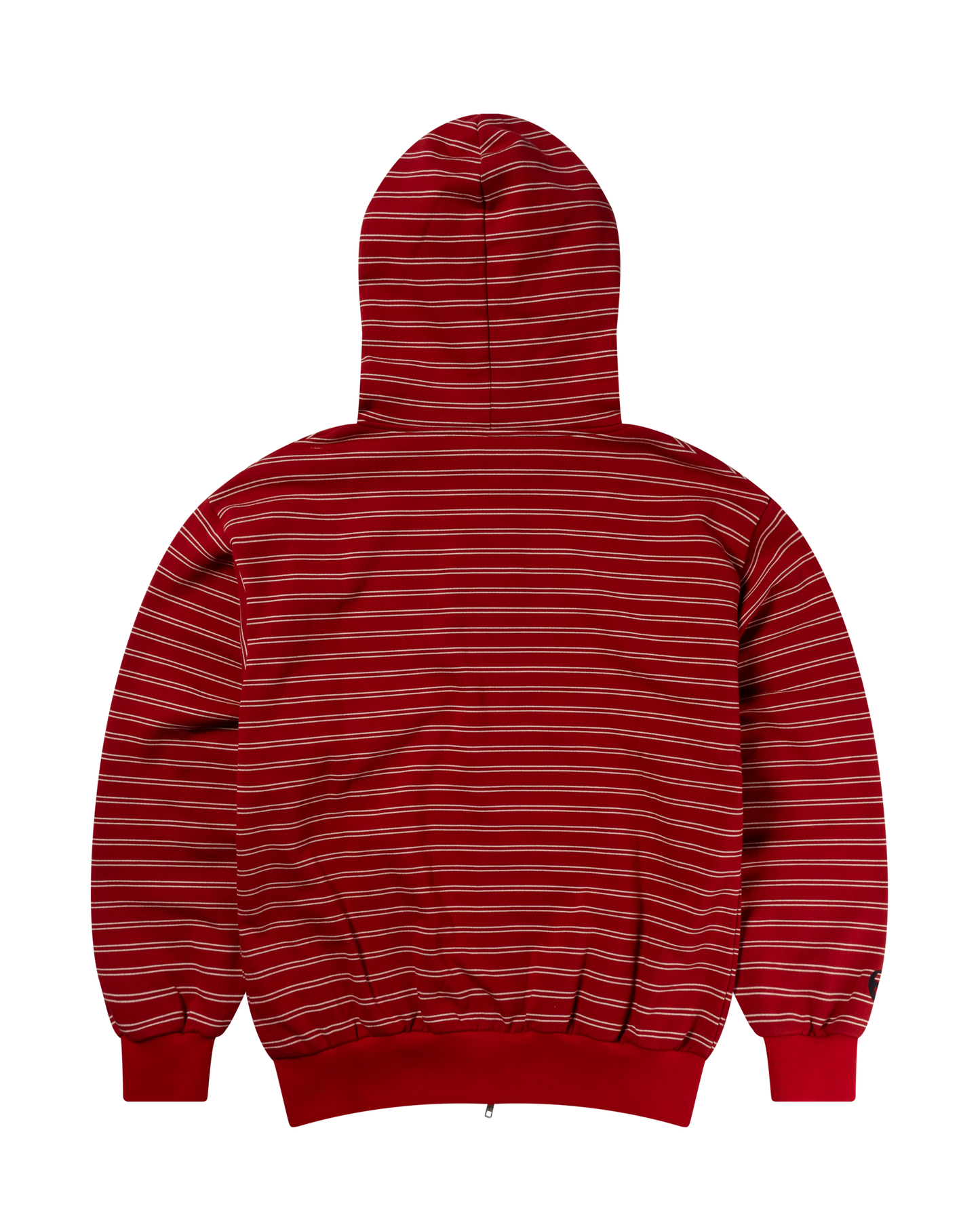 Mini Problemo Stripe Zip Hoodie