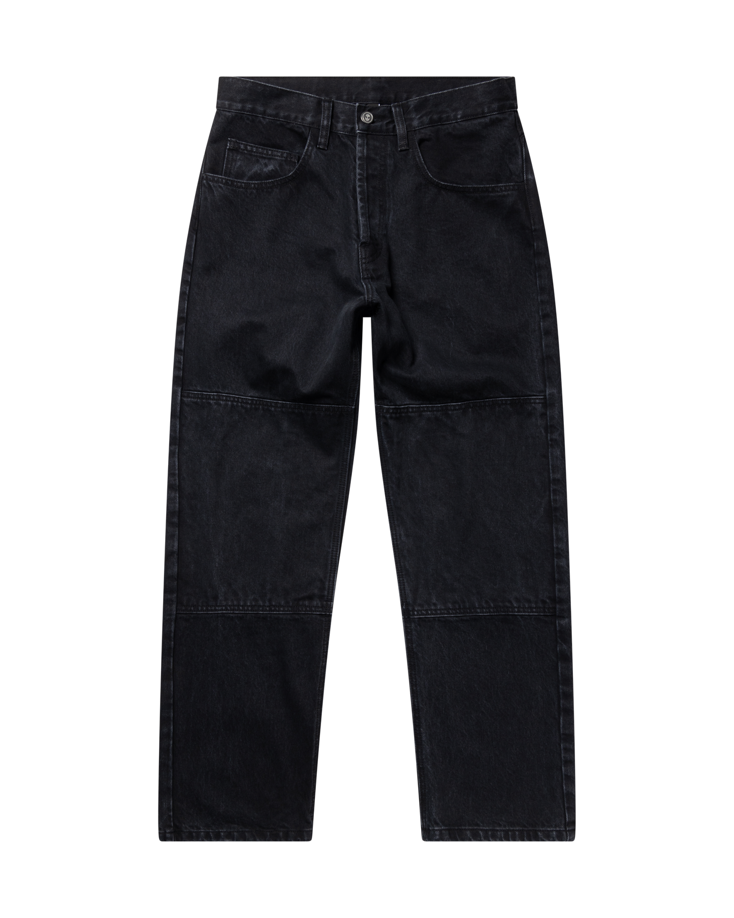 Double Knee Denim Pants