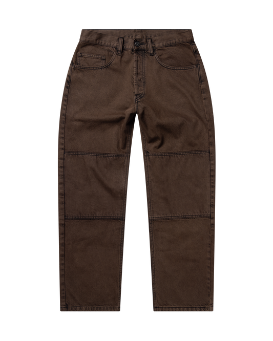 Double Knee Overdyed Twill Pants