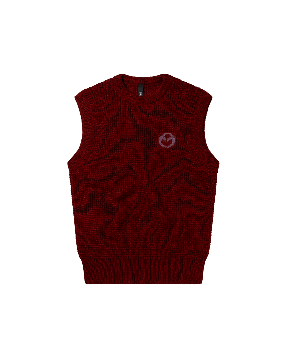 Waffle Knit Sweater Vest