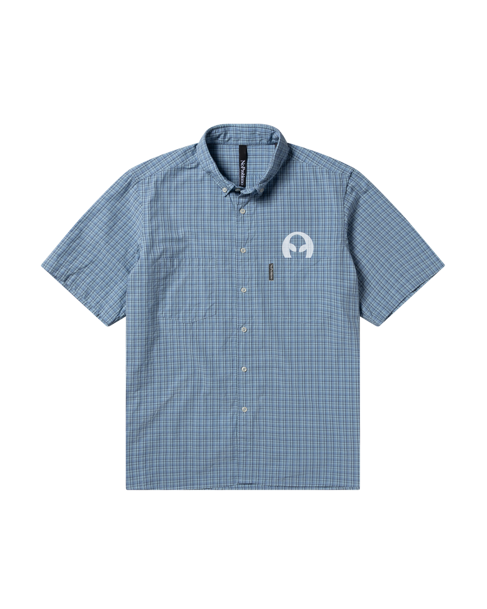 Alien-O Print SS Check Shirt
