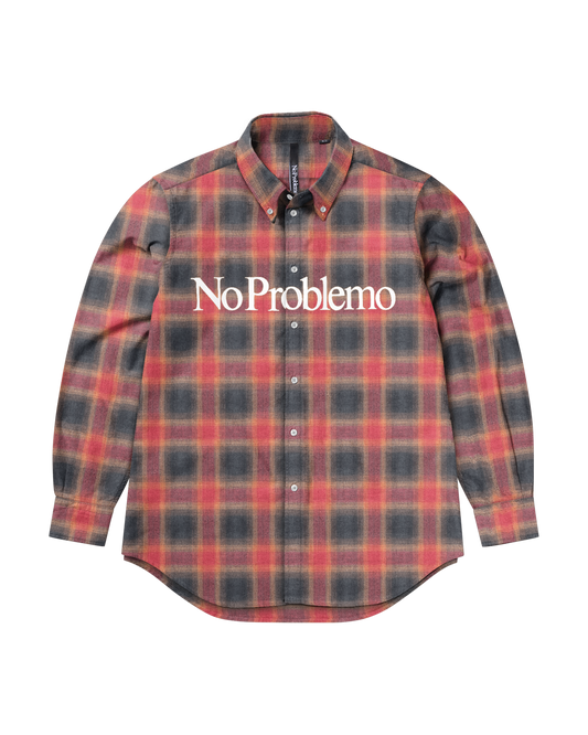 No Problemo Plaid LS Shirt