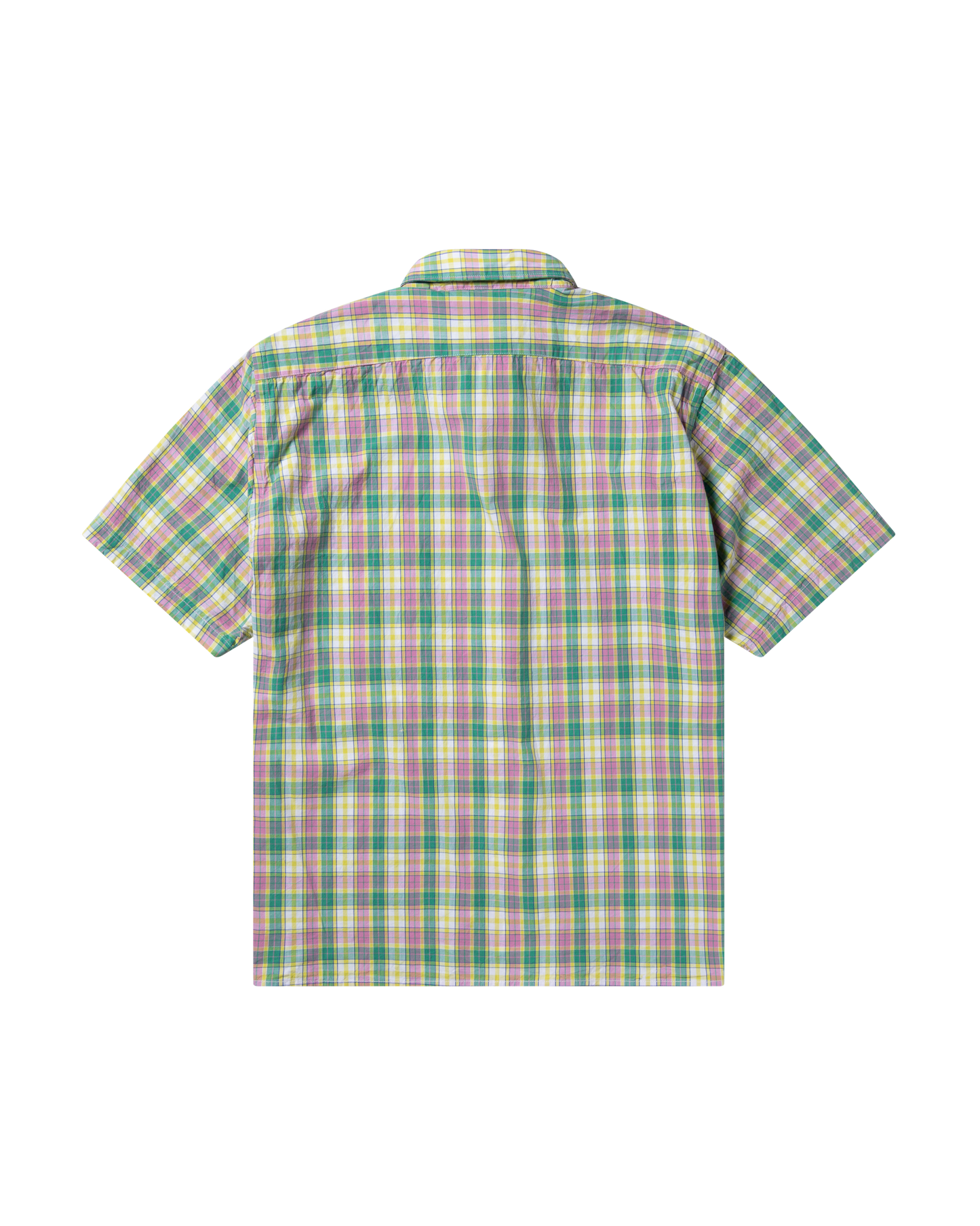 Alieno Embroidered SS Check Shirt