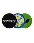 No Problemo Turntable Slipmats 3 Pack