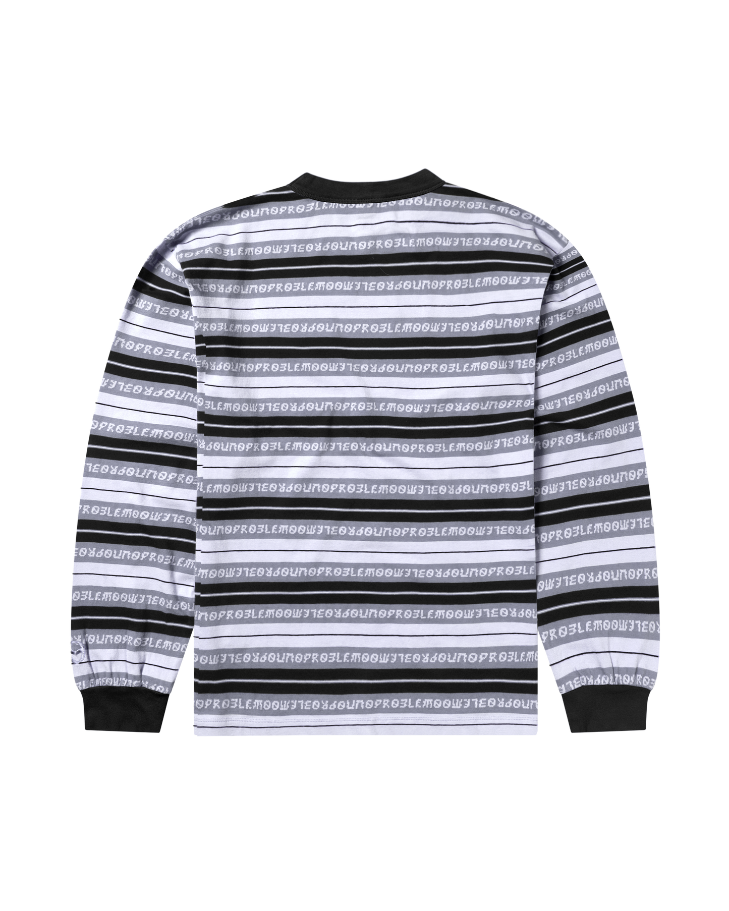 Jacquard Stripe LS Tee
