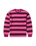 Jacquard Stripe LS Tee