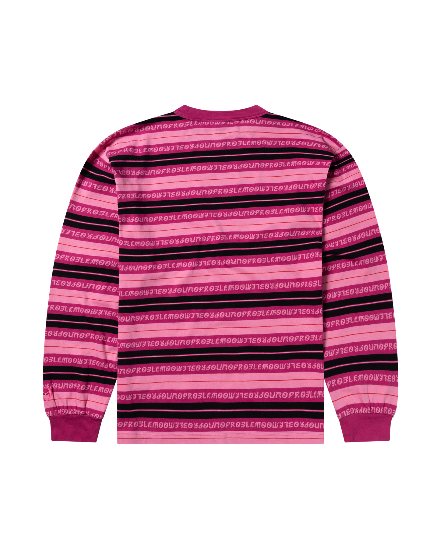 Jacquard Stripe LS Tee