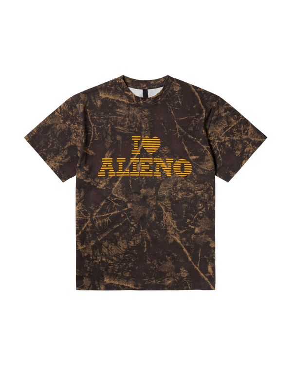 I Love Alieno Camo SS Tee