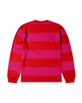 No Problemo Striped LS Tee