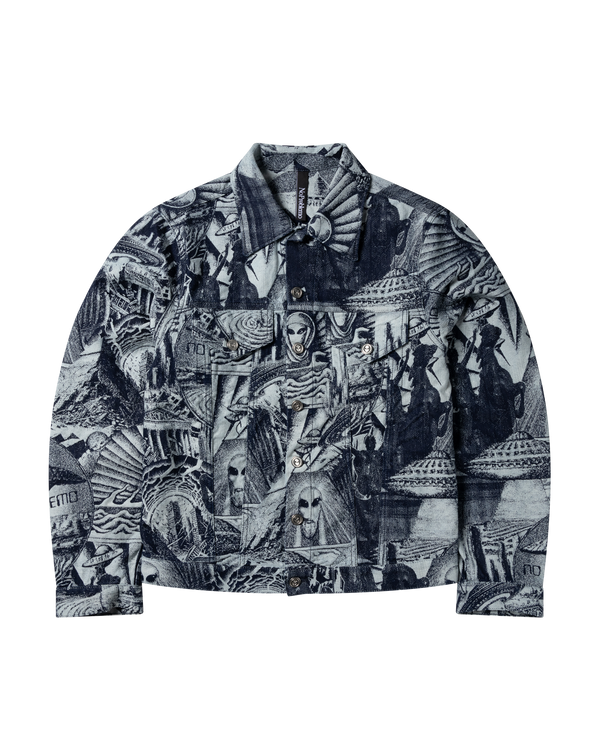 Apocalypse Jacquard Trucker Jacket