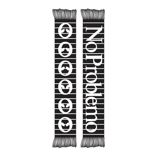 No Problemo Striped Scarf