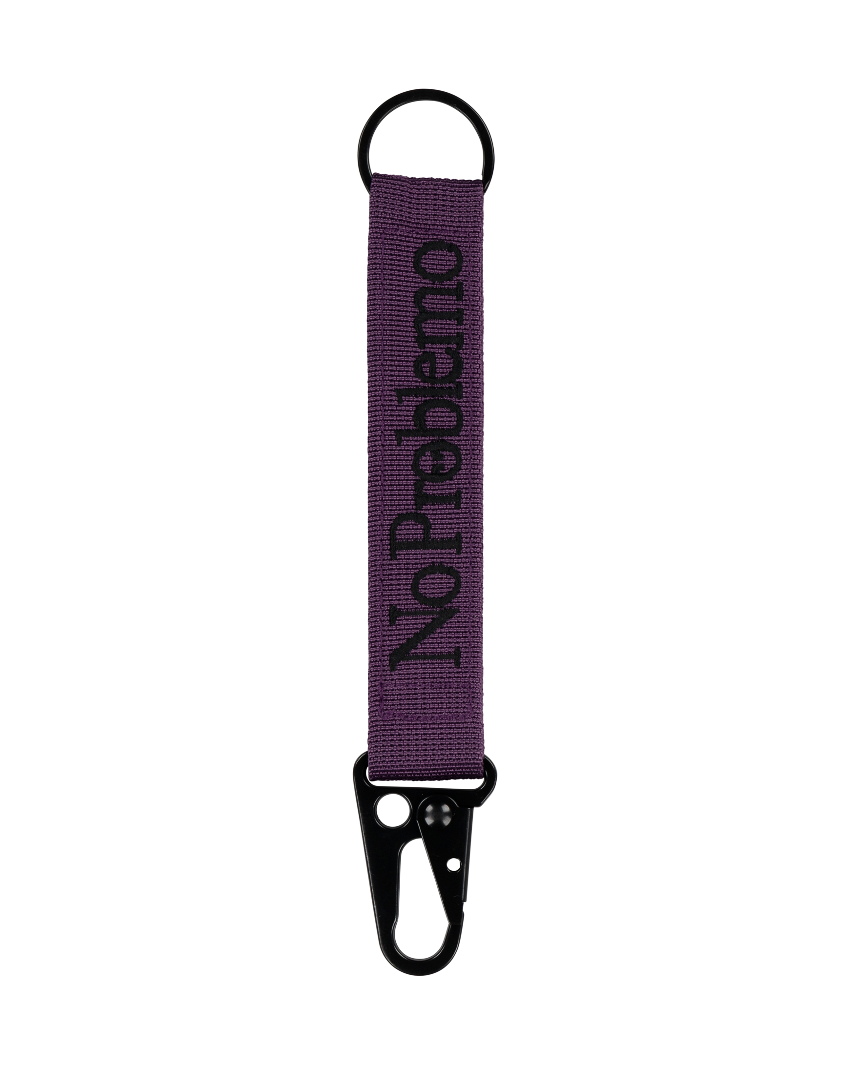 Mini Problemo Carabiner Keychain Purple – No Problemo