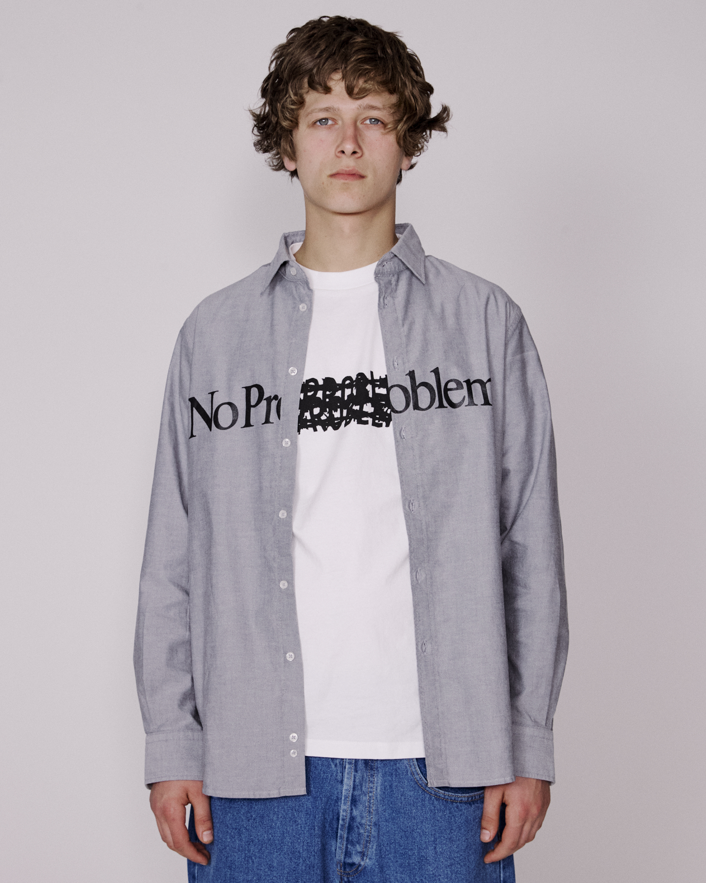 No Problemo LS Oxford Shirt