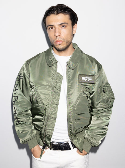 NP x Alpha Industries Ancient Findings Jacket