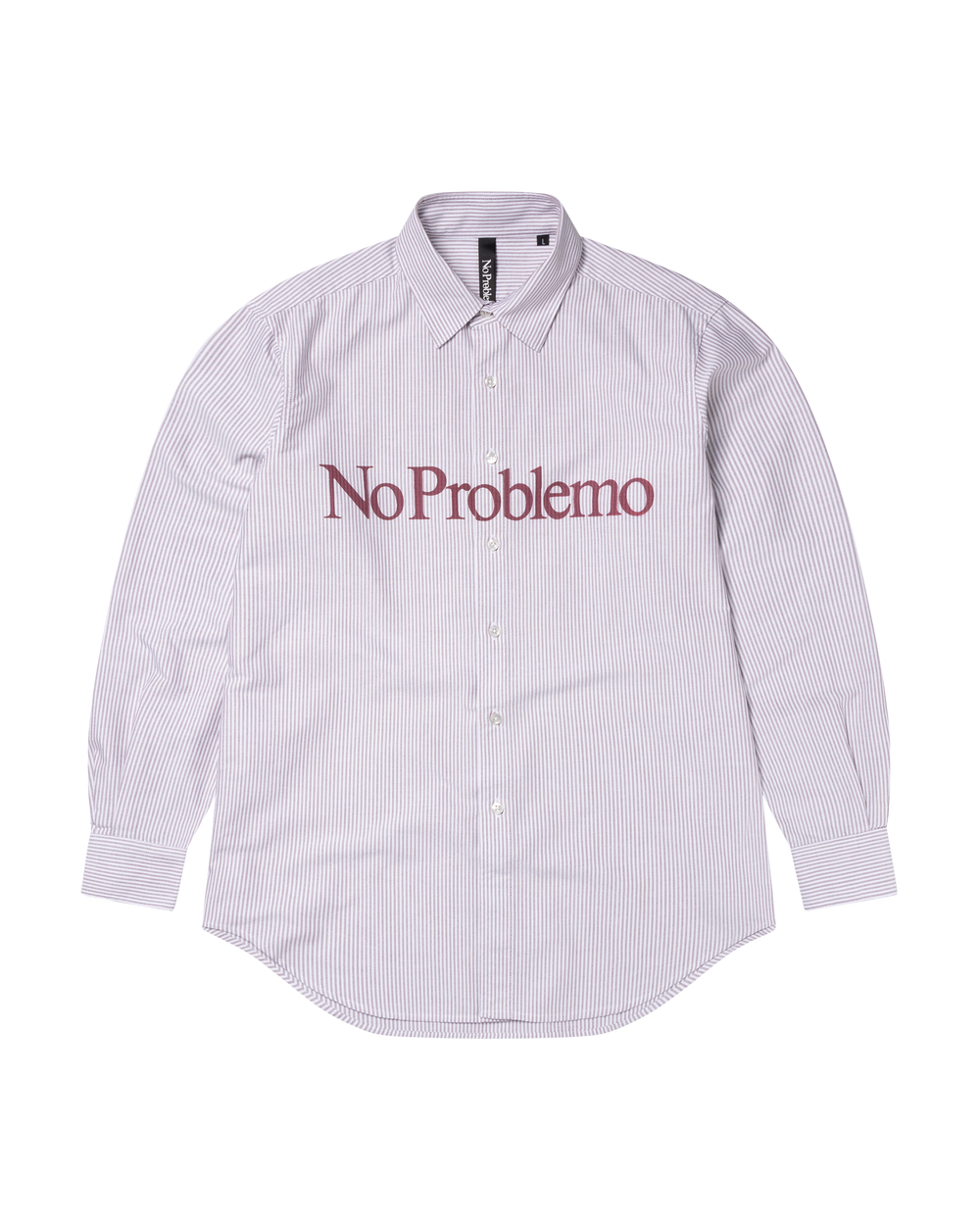 No Problemo LS Stripe Oxford Shirt