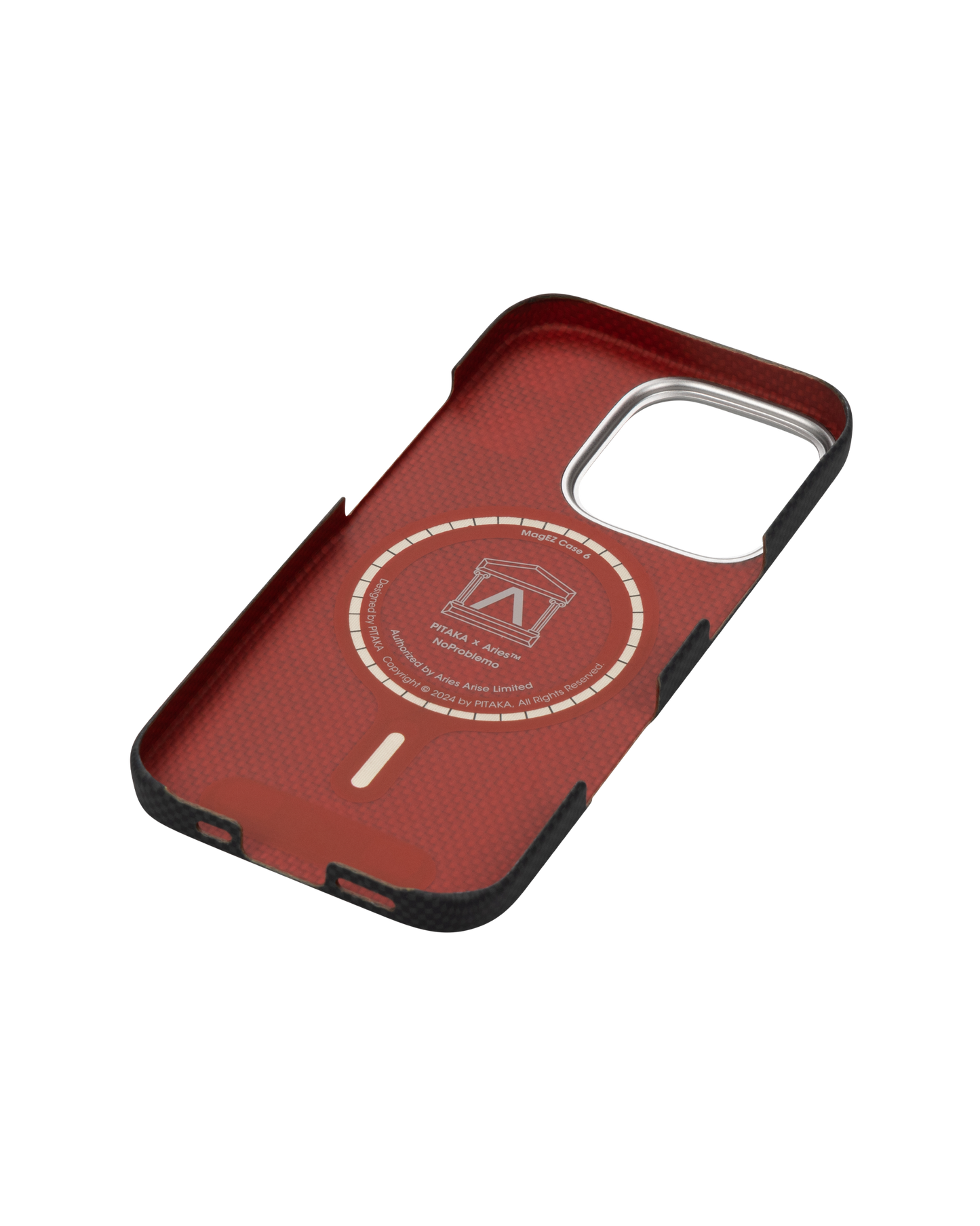 NO PROBLEMO x PITAKA iPhone 16 Pro Tactile Woven Case