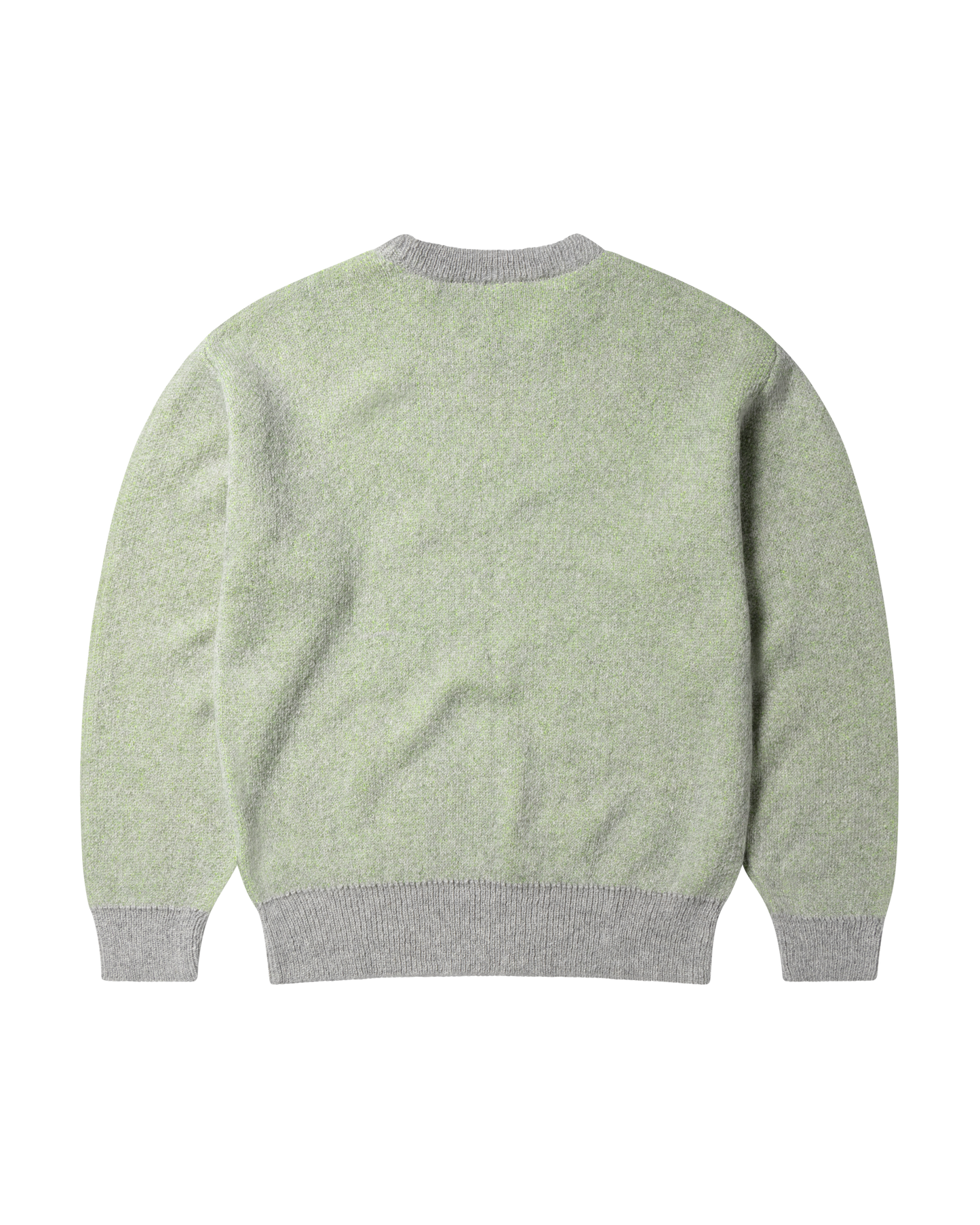 No Problemo Brushed Mohair Crew Neck Knit